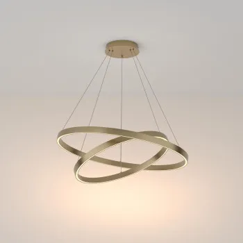 Maytoni Rim sárgaréz LED függesztett lámpa (MAY-MOD058PL-L74BS3K) LED 1 izzós IP20