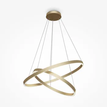 Maytoni Rim sárgaréz LED függesztett lámpa (MAY-MOD058PL-L74BS4K) LED 1 izzós IP20