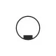 Maytoni Rim fekete-fehér LED fali lámpa (MAY-MOD058WL-L25BK) LED 1 izzós IP20
