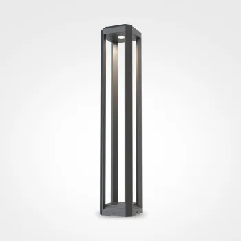 Maytoni Royal Mile grafit kültéri LED állólámpa (MAY-O019FL-L12GR3K) LED 1 izzós IP65