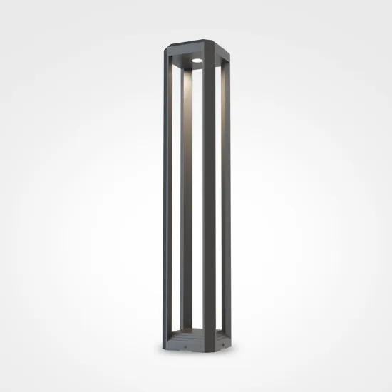 Maytoni Royal Mile grafit kültéri LED állólámpa (MAY-O019FL-L12GR3K) LED 1 izzós IP65