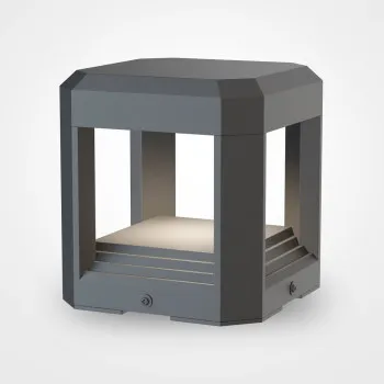 Maytoni Royal Mile grafit kültéri LED állólámpa (MAY-O019FL-L13GR3K) LED 1 izzós IP65