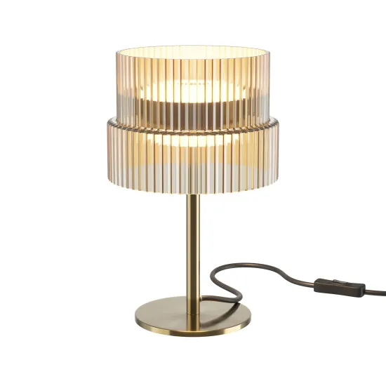 Maytoni Scala bronz-barna LED asztali lámpa (MAY-MOD496TL-L12BZK) LED 1 izzós IP20