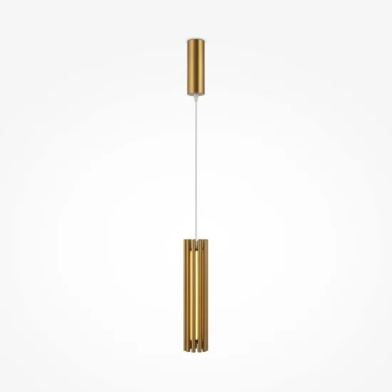 Maytoni Sonata sárgraréz LED függesztett lámpa (MAY-MOD410PL-L12BS3K) LED 1 izzós IP20