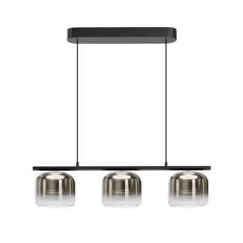 Maytoni Spirito fekete-szürke LED függesztett lámpa (MAY-MOD286PL-L12B3K) LED 1 izzós IP20
