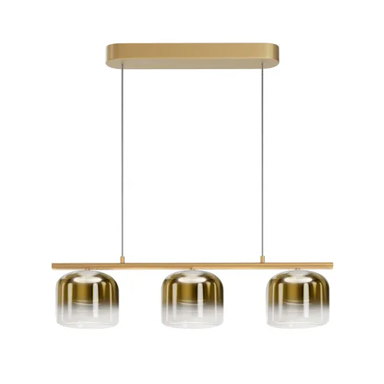 Maytoni Spirito arany LED függesztett lámpa (MAY-MOD286PL-L12G3K) LED 1 izzós IP20