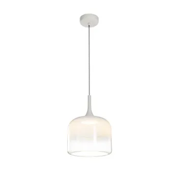 Maytoni Spirito fehér-átlátszó LED függesztett lámpa (MAY-MOD286PL-L18W3K) LED 1 izzós IP20