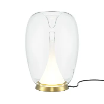 Maytoni Splash arany-átlátszó LED asztali lámpa (MAY-MOD282TL-L15G3K1) LED 1 izzós IP20