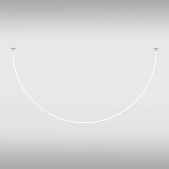 Maytoni Tau arany-fehér LED függesztett lámpa (MAY-MOD146PL-L40G3K) LED 1 izzós IP20