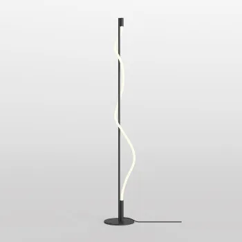 Maytoni Tau fekete-fehér LED állólámpa (MAY-MOD166FL-L15B3K) LED 1 izzós IP20