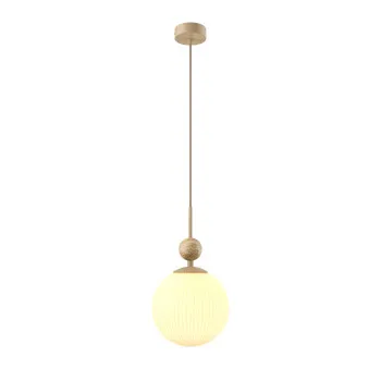 Maytoni Tavo bézs függesztett lámpa (MAY-MOD453PL-01BG) E27 1 izzós IP20