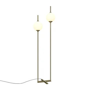 Maytoni The Sixth Sense sárgaréz-fehér LED állólámpa (MAY-Z020FL-L12BS3K) LED 1 izzós IP20