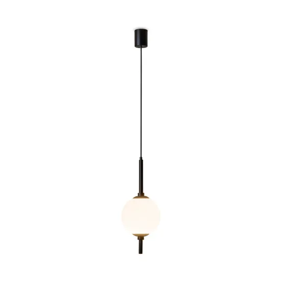 Maytoni The Sixth Sense fekete-fehér LED függesztett lámpa (MAY-Z020PL-L6B3K) LED 1 izzós IP20
