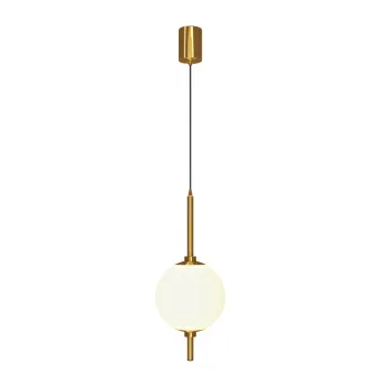 Maytoni The Sixth Sense sárgaréz-fehér LED függesztett lámpa (MAY-Z020PL-L6BS3K) LED 1 izzós IP20