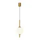 Maytoni The Sixth Sense sárgaréz-fehér LED függesztett lámpa (MAY-Z020PL-L6BS3K) LED 1 izzós IP20