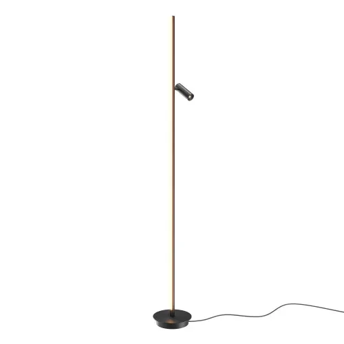 Maytoni Thin fekete LED álló lámpa (MAY-MOD395FL-L28B3K) LED 1 izzós IP20