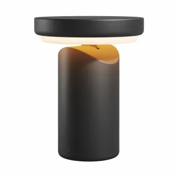 Maytoni Topo fekete-szürke LED újratölthető lámpa (MAY-MOD508TL-L5BK) LED 1 izzós IP20