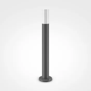 Maytoni Willis fekete-fehér kültéri állólámpa (MAY-O418FL-01GR1) E27 1 izzós IP54