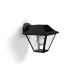 Philips Alpenglow fekete kültéri falikar (PHI-8718696158159) E27 1 izzós IP44