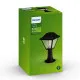 Philips Alpenglow fekete kültéri asztali lámpa (PHI-8718696158166) E27 1 izzós IP44
