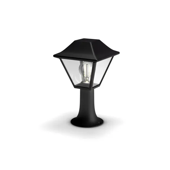Philips Alpenglow fekete kültéri asztali lámpa (PHI-8718696158166) E27 1 izzós IP44