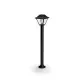 Philips Alpenglow fekete kültéri állólámpa (PHI-8718696158173) E27 1 izzós IP44