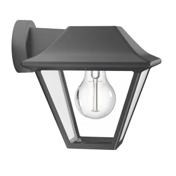 Philips Alpenglow szürke kültéri falikar (PHI-8719514417571) E27 1 izzós IP44