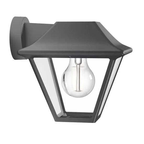 Philips Alpenglow szürke kültéri falikar (PHI-8719514417571) E27 1 izzós IP44