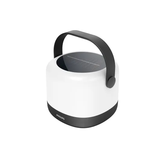 Philips Alula fehér napelemes LED kültéri asztali lámpa (PHI-8720169296503) LED 1 izzós IP44