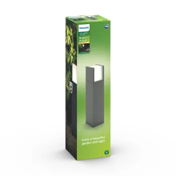 Philips Arbour antracit LED kültéri állólámpa (PHI-8718696131268) LED 1 izzós IP44
