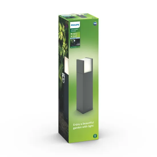 Philips Arbour antracit LED kültéri állólámpa (PHI-8718696150481) LED 1 izzós IP44