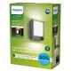 Philips Arbour antracit LED kültéri fali lámpa (PHI-8719514490222) LED 1 izzós IP44