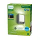 Philips Arbour antracit mozgásérzékelős LED kültéri fali lámpa (PHI-8720169263833) LED 1 izzós IP44