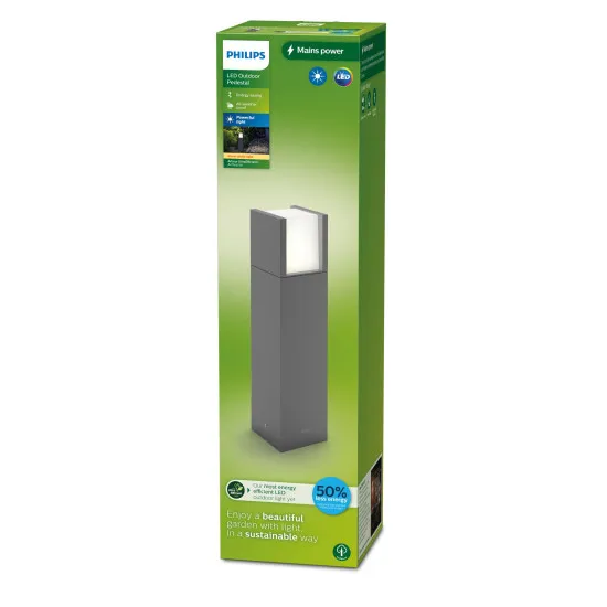 Philips Arbour antracit LED kültéri állólámpa (PHI-8720169278066) LED 1 izzós IP44