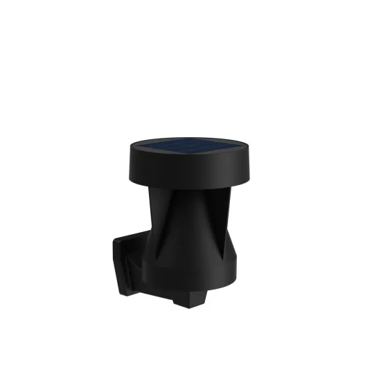 Philips Avery fekete napelemes LED kültéri falikar (PHI-8720169386853) LED 1 izzós IP44