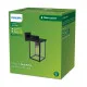 Philips Bellini fekete kültéri falikar (PHI-8720169266377) E27 1 izzós IP44