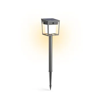 Philips Blaise antracit napelemes LED kültéri leszúrható lámpa (PHI-8720169362109) LED 1 izzós IP44