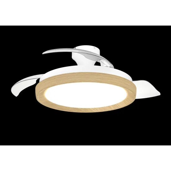 Philips Bliss fehér-natúr mozgásérzékelős LED mennyezeti ventilátoros lámpa (PHI-8721103128294) LED 1 izzós IP20
