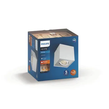 Philips Box fehér LED mennyezeti spotlámpa (PHI-8718696164501) LED 1 izzós IP20