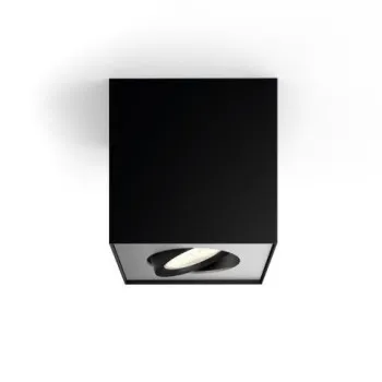 Philips Box fekete LED mennyezeti spotlámpa (PHI-8718696164518) LED 1 izzós IP20