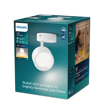Philips Bracia fehér LED mennyezeti spotlámpa (PHI-8720169174740) LED 1 izzós IP20