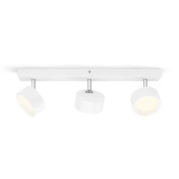 Philips Bracia fehér LED mennyezeti spotlámpa (PHI-8720169174788) LED 3 izzós IP20