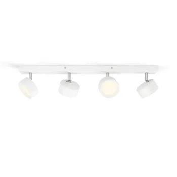 Philips Bracia fehér LED mennyezeti spotlámpa (PHI-8720169174801) LED 4 izzós IP20