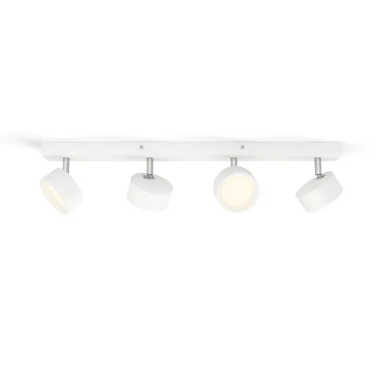 Philips Bracia fehér LED mennyezeti spotlámpa (PHI-8720169174801) LED 4 izzós IP20