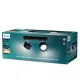 Philips Bracia fekete LED mennyezeti spotlámpa (PHI-8720169174849) LED 2 izzós IP20