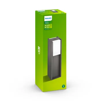 Philips Bridge antracit kültéri állólámpa (PHI-8719514385825) E27 1 izzós IP44