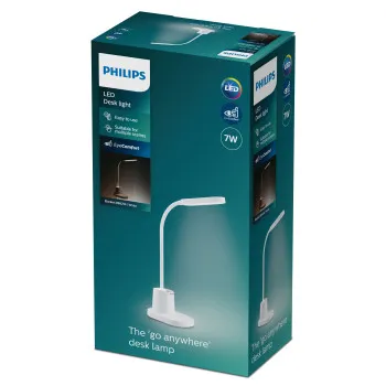 Philips Bucket fehér újratölthető LED asztali lámpa (PHI-8719514443792) LED 1 izzós IP20