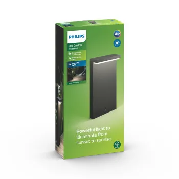 Philips Bustan antracit LED kültéri állólámpa (PHI-8718696158890) LED 1 izzós IP44