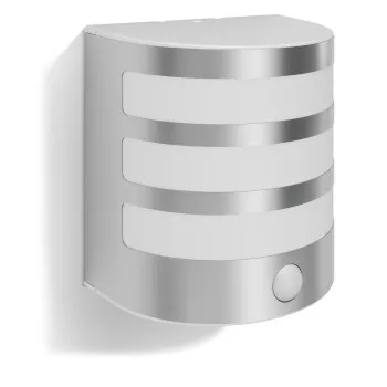 Philips Calgary inox mozgásérzékelős LED kültéri fali lámpa (PHI-8718696125922) LED 1 izzós IP44