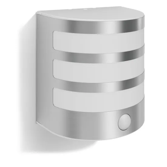 Philips Calgary inox mozgásérzékelős LED kültéri fali lámpa (PHI-8718696125922) LED 1 izzós IP44